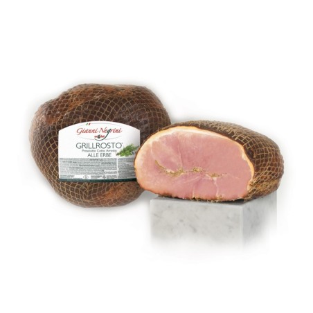 NEGRINI Prosciutto Cotto Grillrosto Alle Erbe Half 4 kg