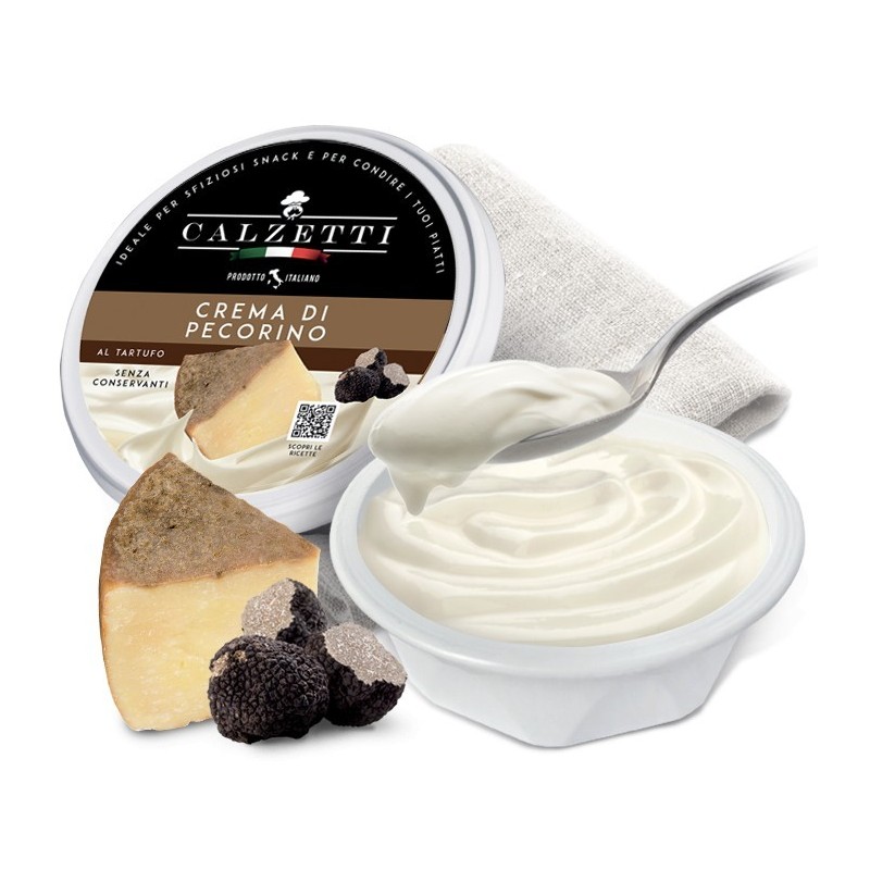 Calzetti Κρέμα Τυριού Pecorino με Τρούφα 125gr