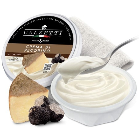 Calzetti Κρέμα Τυριού Pecorino με Τρούφα 125gr