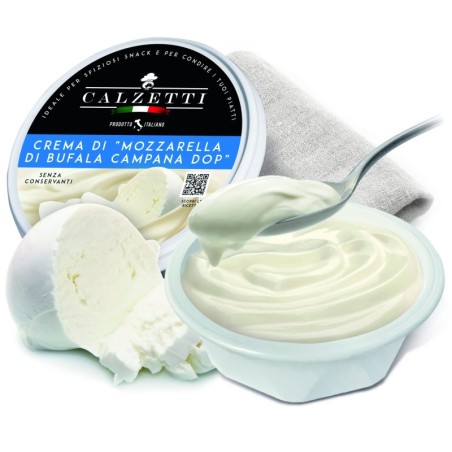 Calzetti ΚΡΕΜΑ mozzarella di buffalo  125gr
