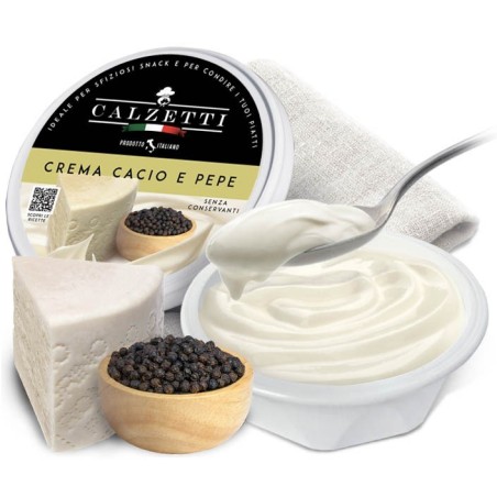 Calzetti ΚΡΕΜΑ τυρί-πιπέρι 125gr