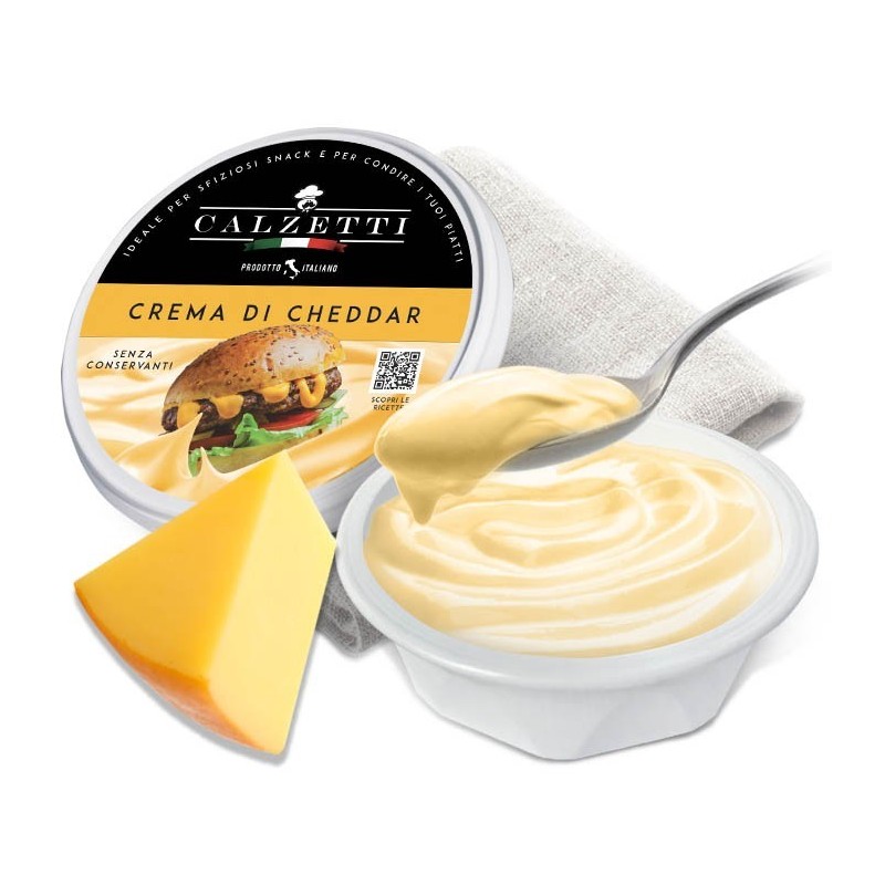 Calzetti ΚΡΕΜΑ cheddar 125gr