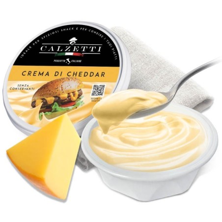 Calzetti ΚΡΕΜΑ cheddar 125gr