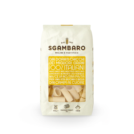 PASTA SGAMBARO paccheri rigati 500gr