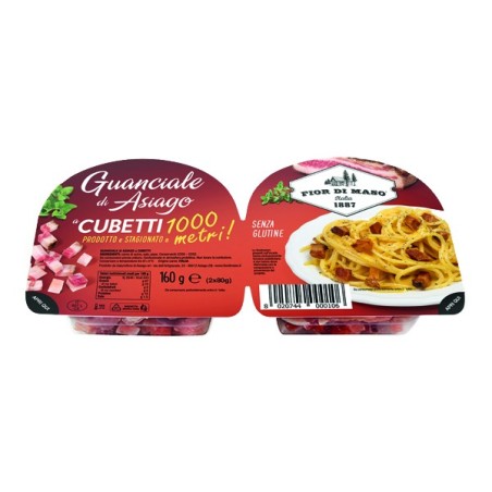 FIOR DI MASO GUANCIALE DI ASIAGO CUBES 2x80 GR