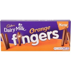 CADBURY Dairy Milk Orange Fingers 114gr