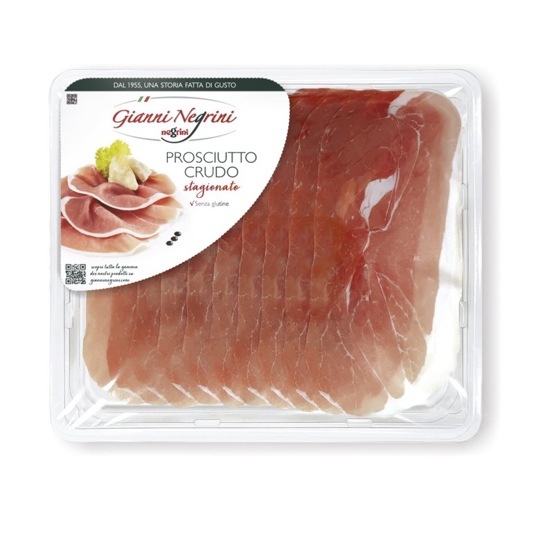 NEGRINI Prosciutto Crudo Affettato Interfogliato 110 gr