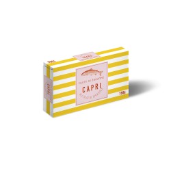 CAPRI Φιλέτα σολομού σε ηλιέλαιο κουτί  150gr
