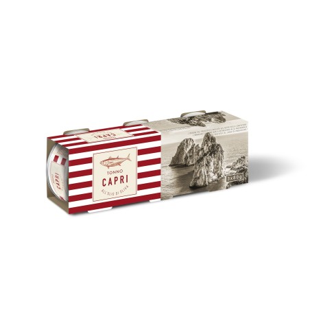 CAPRI τόνος σε ελαιόλαδο 3x80gr