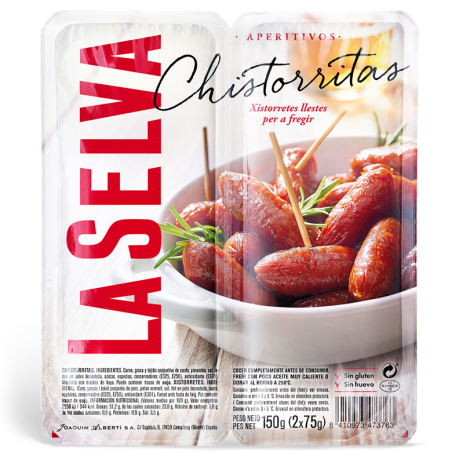 LA SELVA tapas chistorritas 150gr