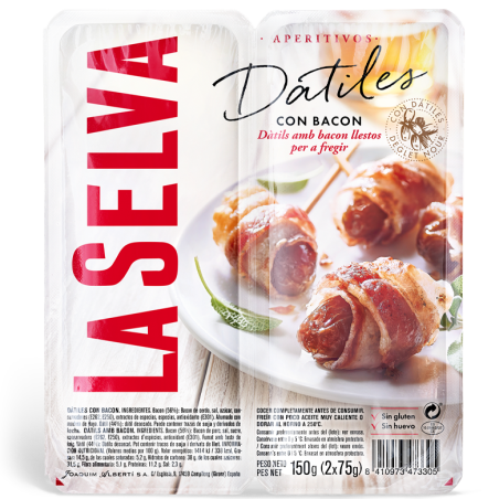 LA SELVA tapas χουρμάδες σε μπεικον 150gr