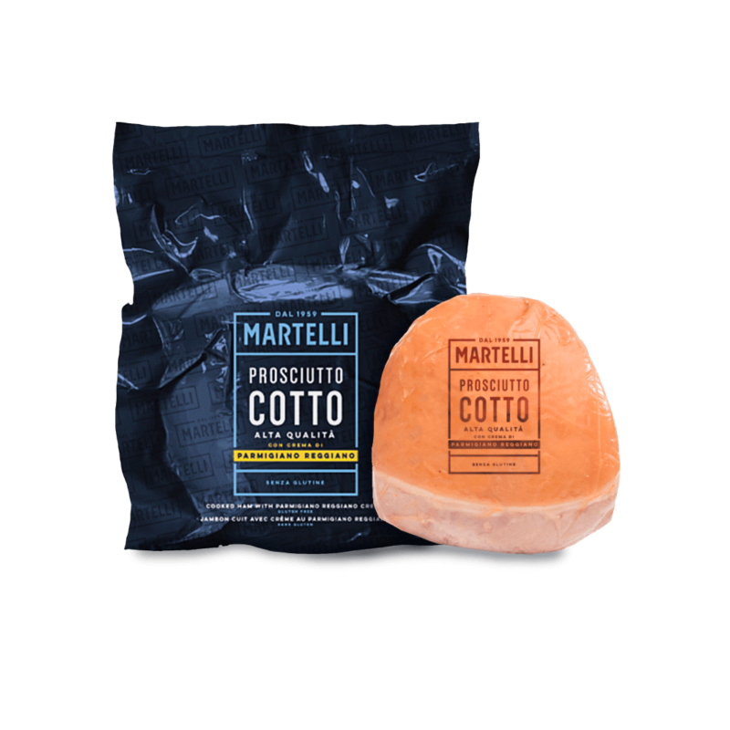 MARTELLI Prosciutto Cotto με κρέμα parmigiano Reggiano kg