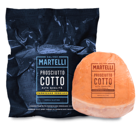 MARTELLI Prosciutto Cotto με κρέμα parmigiano Reggiano kg