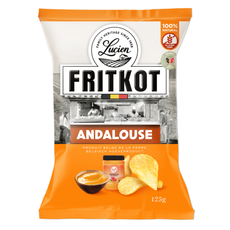 LUCIEN CHIPS Andalouse 125gr