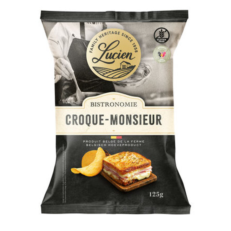 LUCIEN CHIPS Croque-Monsieur 125gr