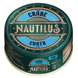 NAUTILUS Crab Meat  (Καβούρι κρέας ) 145gr