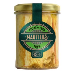 NAUTILUS φιλέτο τόνου σε ελαιόλαδο με θυμάρι 190gr
