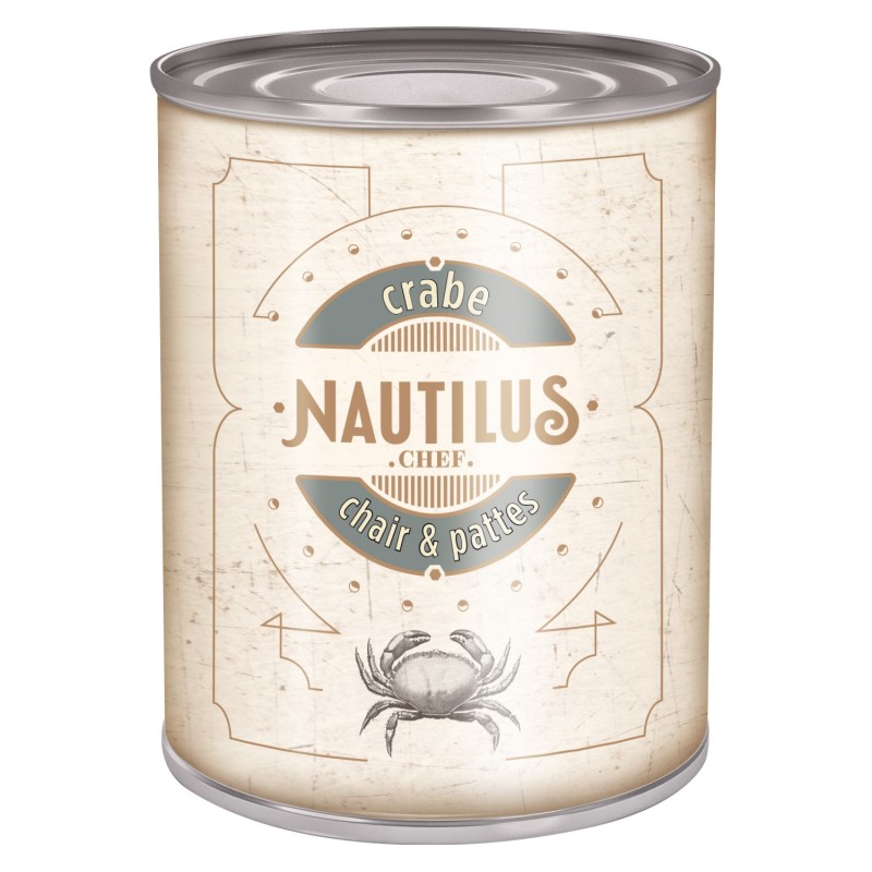 NAUTILUS Chef  Crab meat and chunks (Κρέας και κομμάτια καβουριού) 800gr