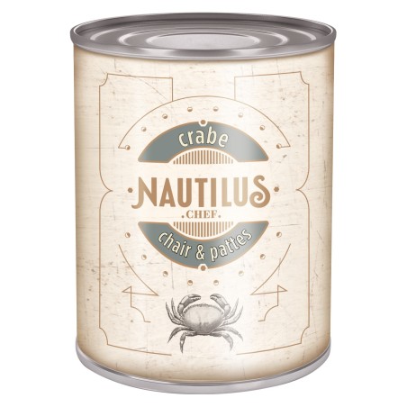 NAUTILUS Chef  Crab meat and chunks (Κρέας και κομμάτια καβουριού) 800gr