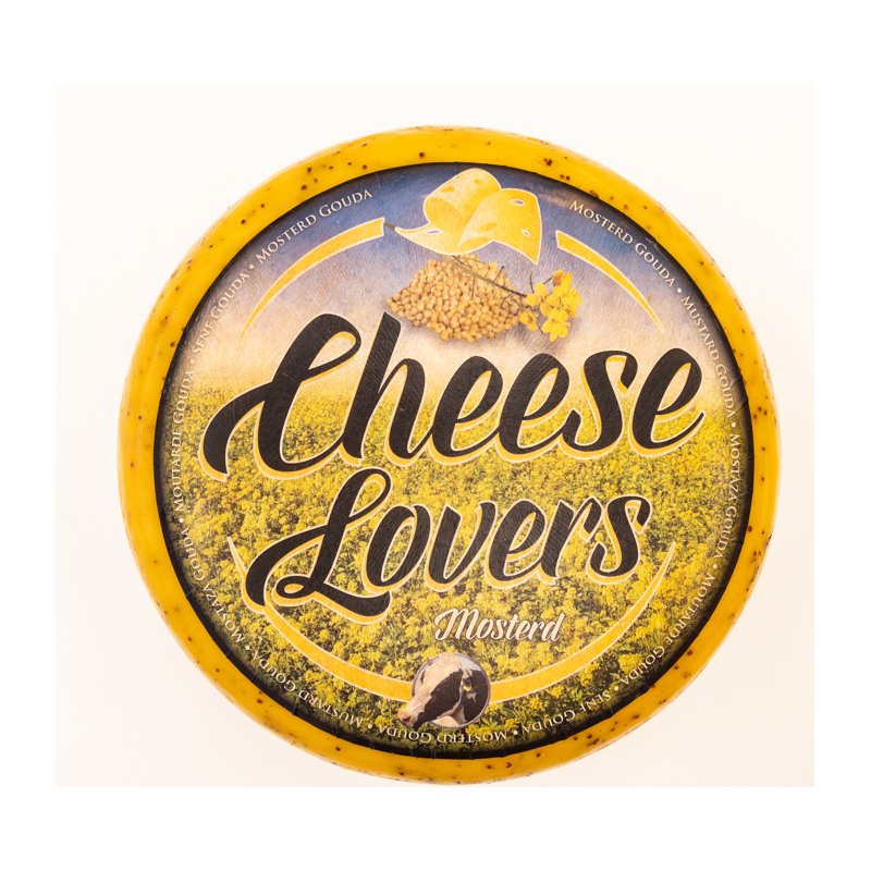 CHEESE LOVERS Gouda κεφάλι μουστάρδα 4,5kg