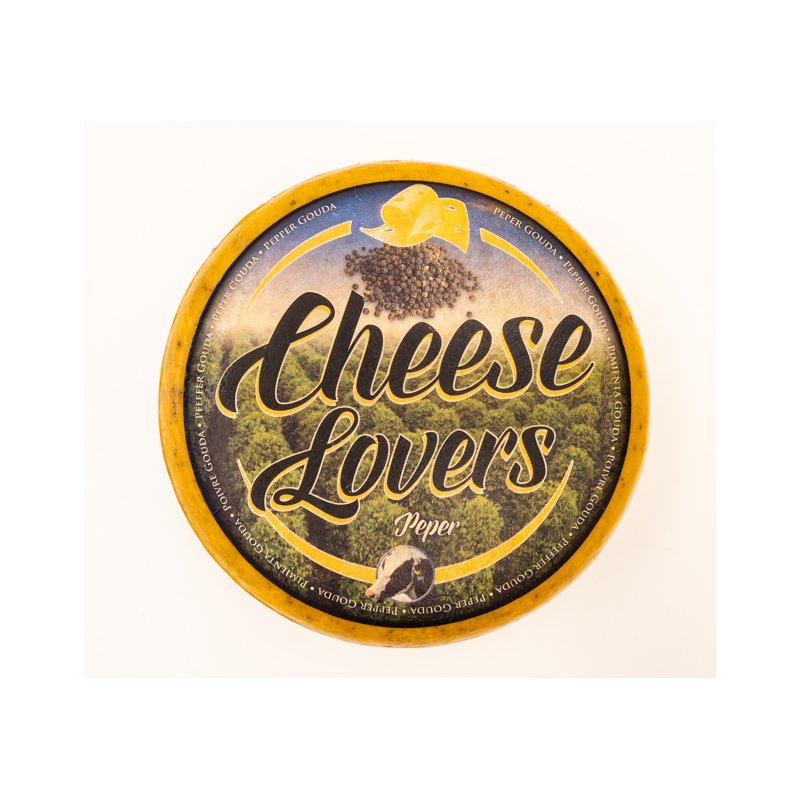 CHEESE LOVERS Gouda κεφάλι μαύρο πιπέρι 4,5kg