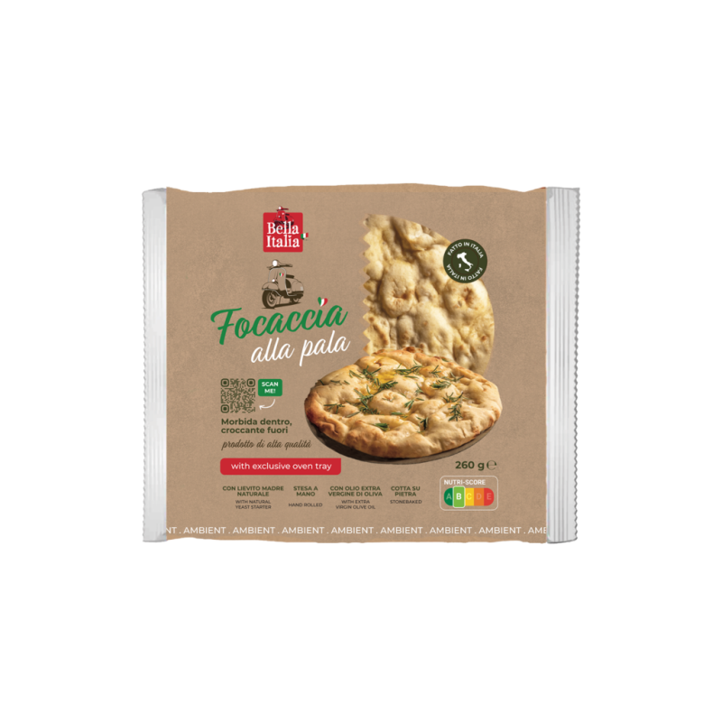BELLA ITALIA Focaccia 260gr