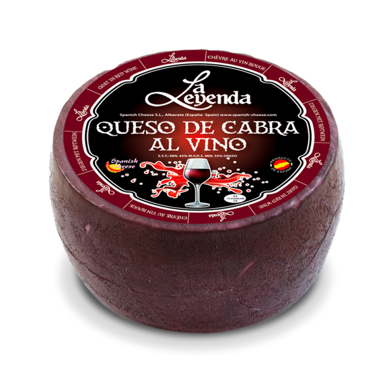 La Leyenda κατσικίσιο τυρί με κόκκινο κρασί 3kg