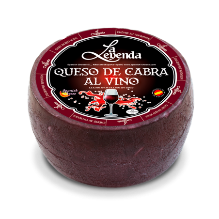 La Leyenda κατσικίσιο τυρί με κόκκινο κρασί 3kg