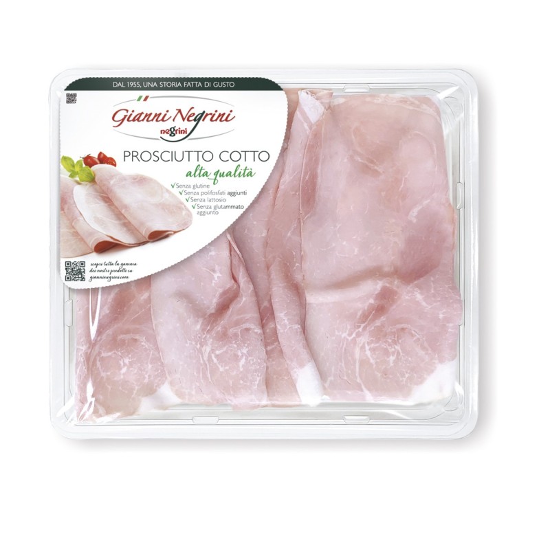 NEGRINI Prosciutto Cotto Alta Qualita 120 gr