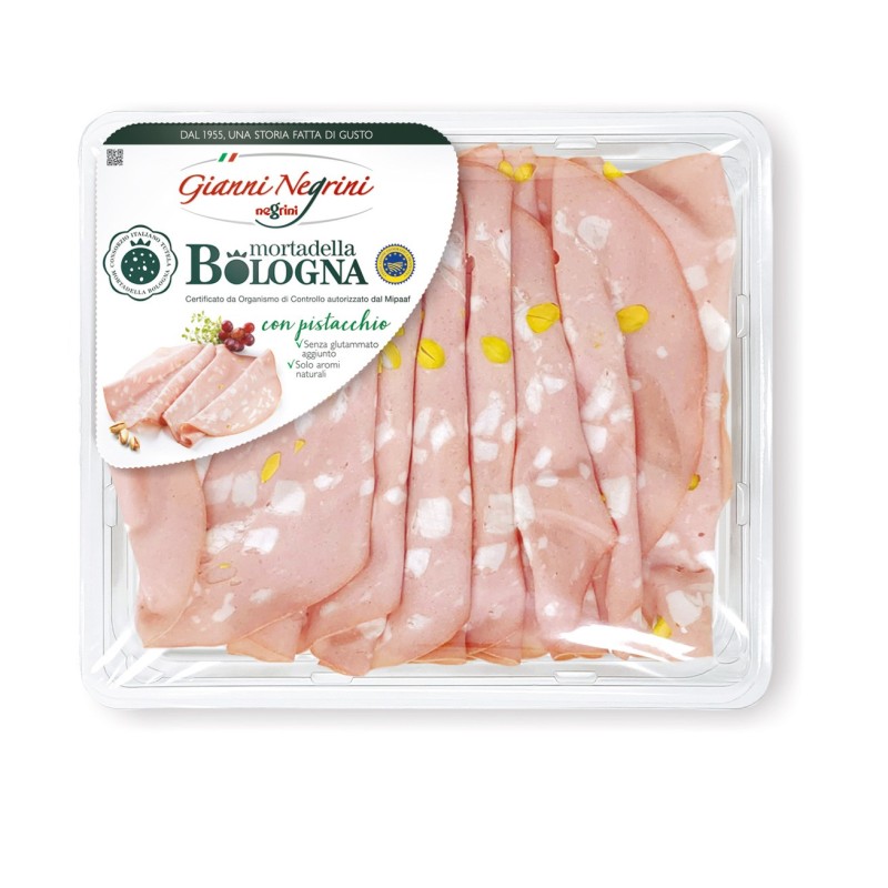 NEGRINI Mortadella Bologna IGP Pistacchio 140 gr