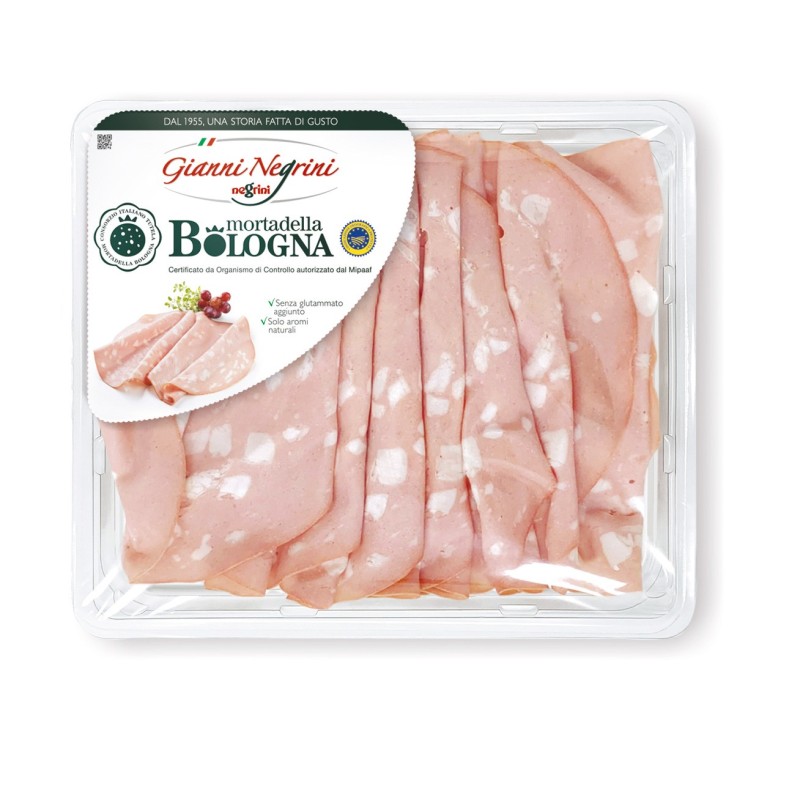 NEGRINI Mortadella Bologna IGP Affettata 140 gr