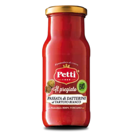 PETTI Βιολογική Passata με Άσπρη Τρούφα 350g