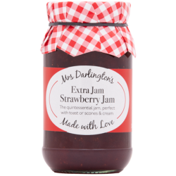 Mrs Darlington's Extra Jam Strawberry Jam 340gr