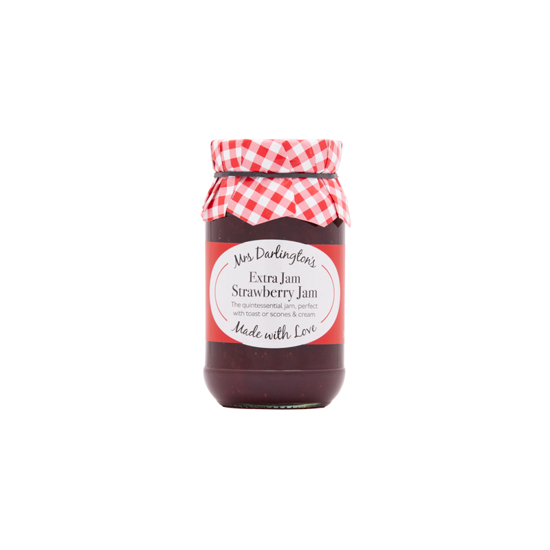 Mrs Darlington's Extra Jam Strawberry Jam 340gr