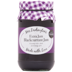 Mrs Darlington's Extra Jam Blackcurrant Jam 340gr