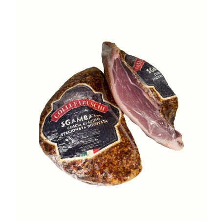 San Francesco 1/2 Seasoned Prosciutto with chili 7 μηνών ωρίμανσης s/v