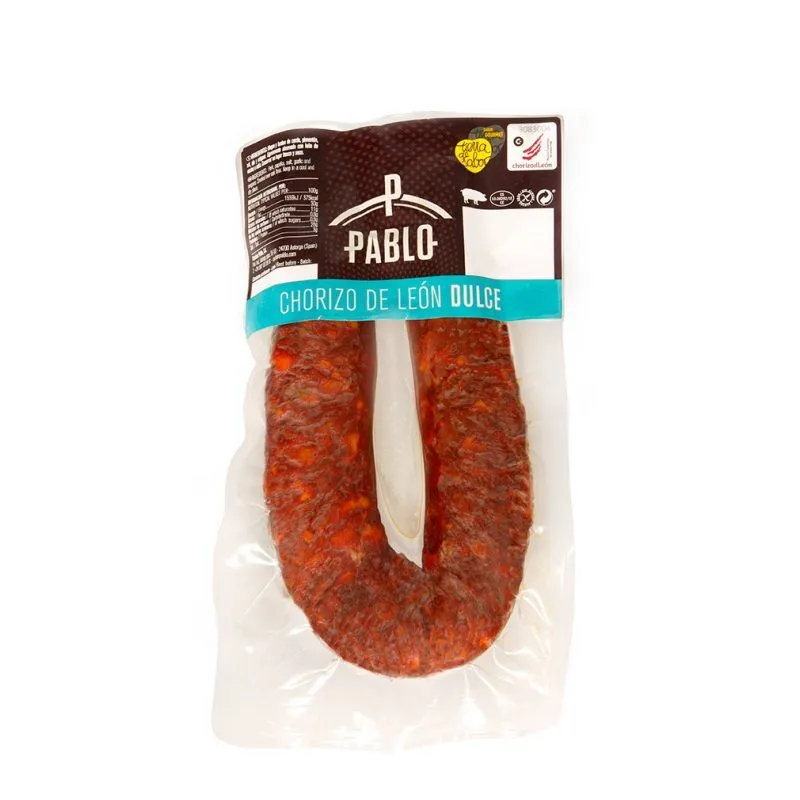 CECINAS PABLO chorizo de leon dulce 450gr