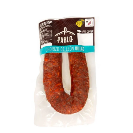 CECINAS PABLO chorizo de leon dulce 450gr