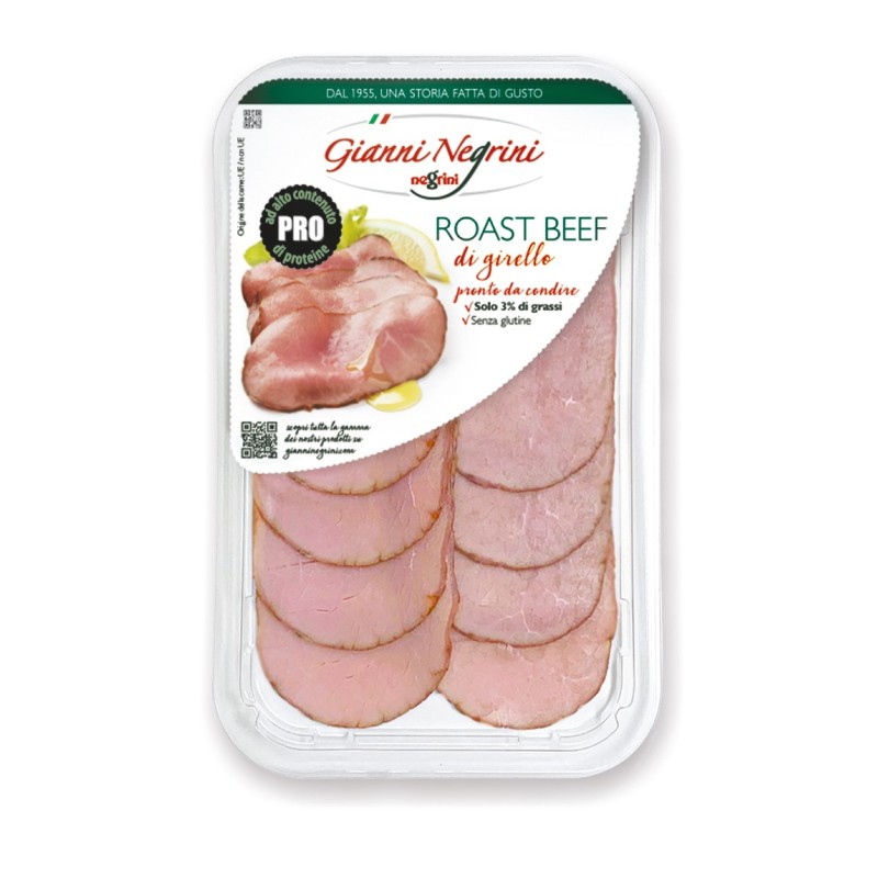 NEGRINI Roast Beef Affettato 70g
