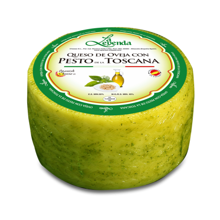 La Leyenda Πρόβειο τυρί Pesto Τοσκάνης 5 μηνών ωρίμανσης 3kg