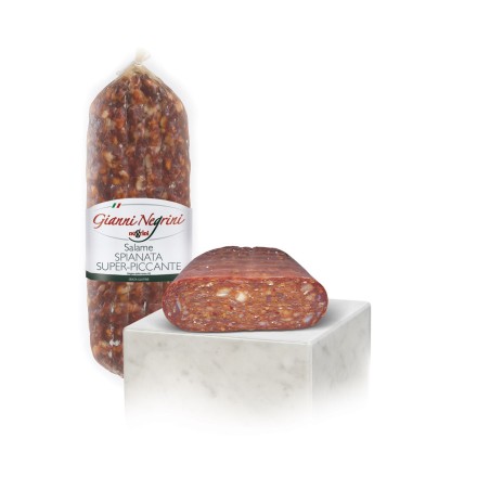 NEGRINI SALAME SPIANATA SUPER-PICCANTE KG.2,4 S/V