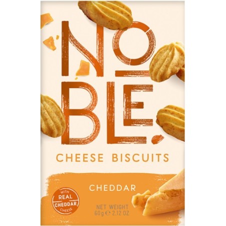 Noble αλμυρά μπισκότα με τυρί cheddar 60gr