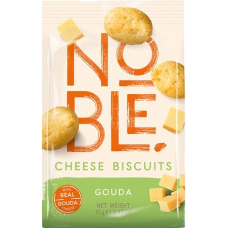 Noble αλμυρά μπισκότα με τυρί gouda 70gr