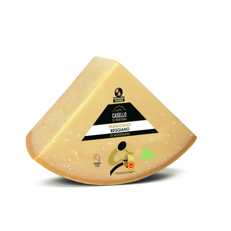 CASELLO DI MONTAGNA 1/8 parmigiano reggiano 36 MONTHS s/v