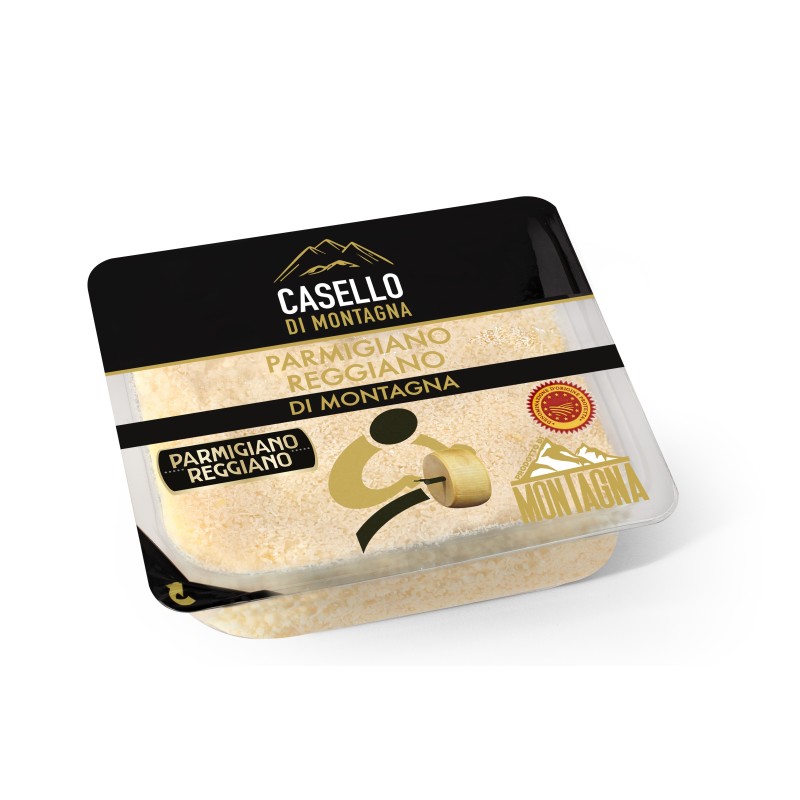 CASELLO DI MONTAGNA parmigiano Reggiano τριμένο 100gr 24 MONTHS