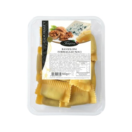 TEMPORIN ravioloni GIGANTI με τυρί και καρύδι 500gr