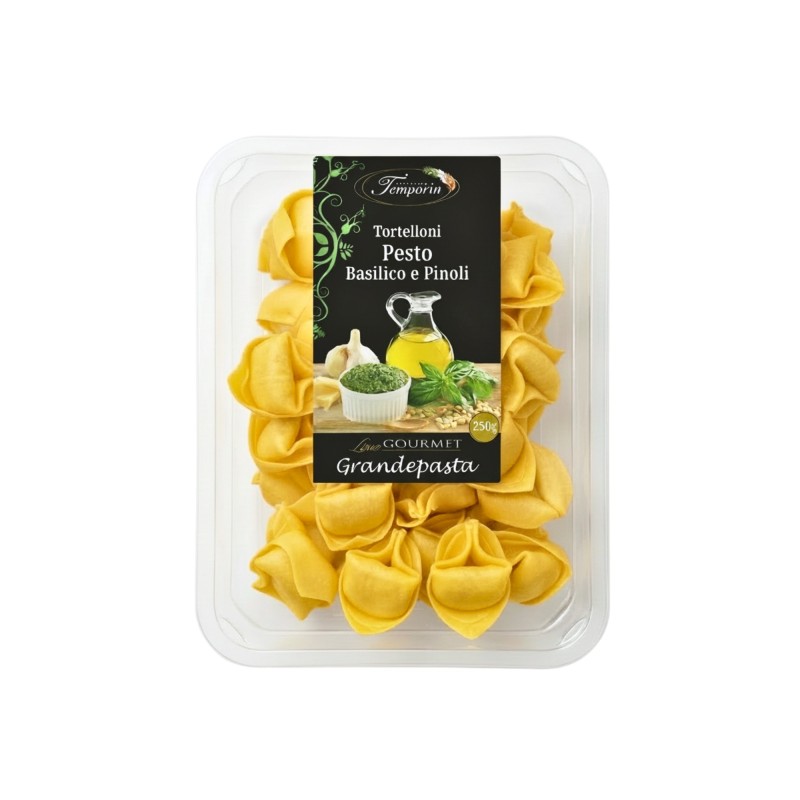 TEMPORIN Tortelloni with Pesto Basil and Pine Nuts 250gr