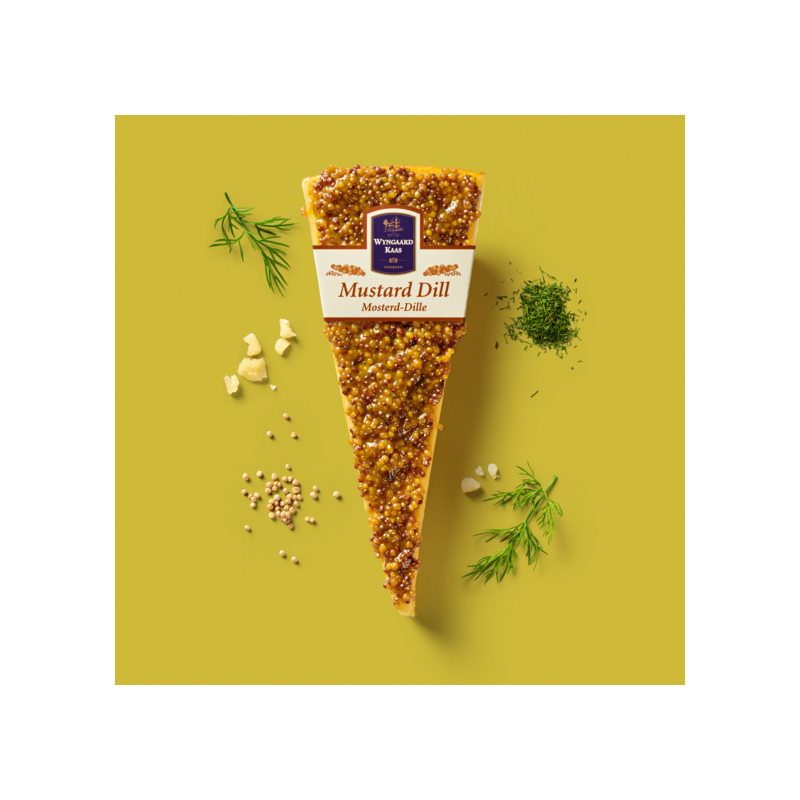 Wyngaard Kaas Mustard-Dill 150gr