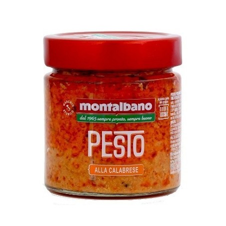 MONTALBANO pesto calabrese 190gr