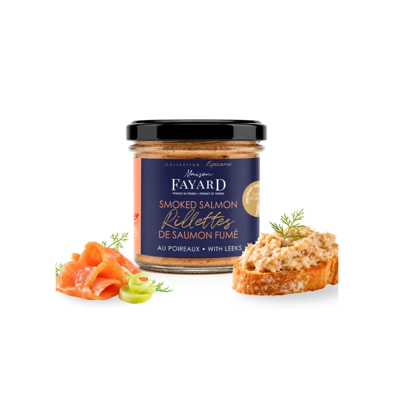 MAISON FAYARD ριγιέτ καπνιστού σολομού 90gr